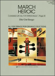 March Heroic Orchestra sheet music cover Thumbnail